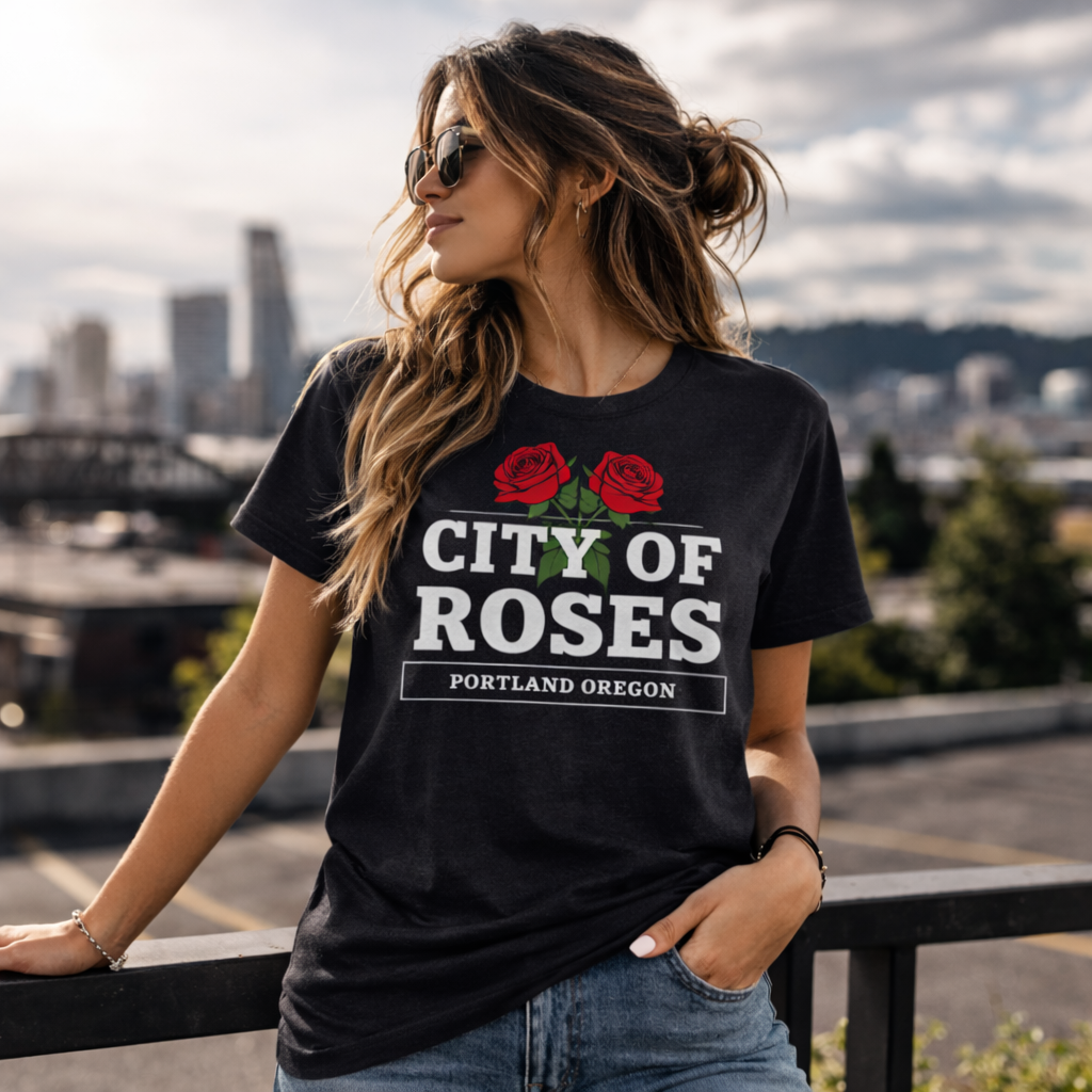 Custom printed tee by PDX Custom Prints